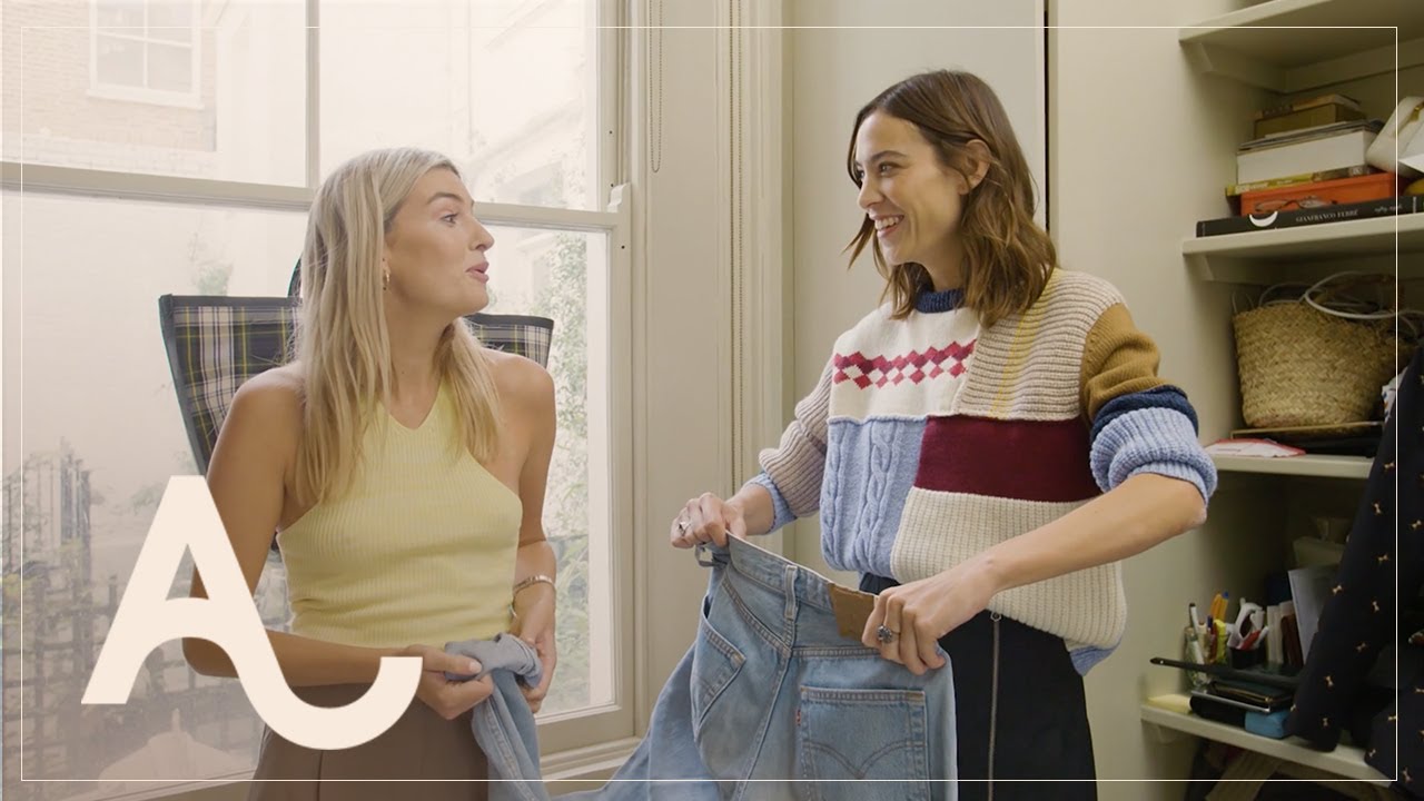⁣Alexa Chung Learns How To Dress The French Way | ALEXACHUNG