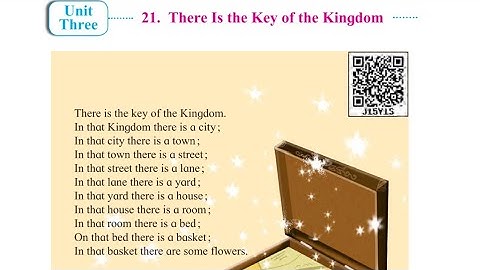 class 3 chapter 21 .There is the key of the kingdom