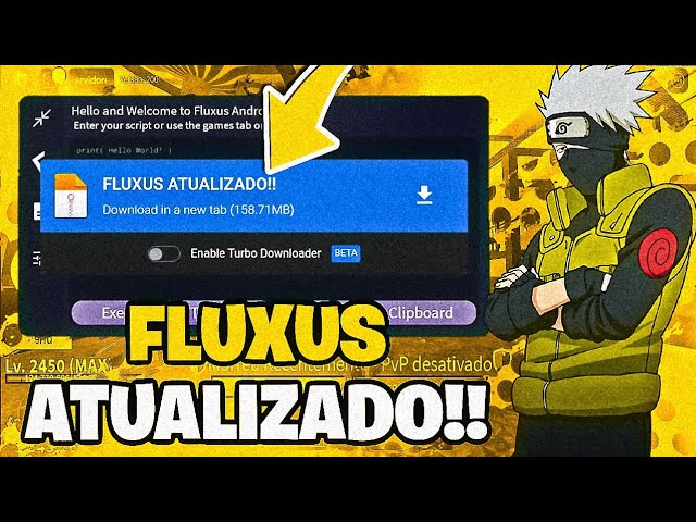 ATUALIZOU!! 🥳 EXECUTOR FLUXUS ATUALIZADO E SCRIPT BRABO PRA BLOX