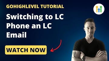 How To Switch To LC Phone and LC Email In GoHighLevel ✅ Step-By-Step Tutorial