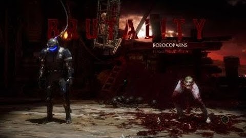 Mortal Kombat 11 Robocop Need to Comply Brutality