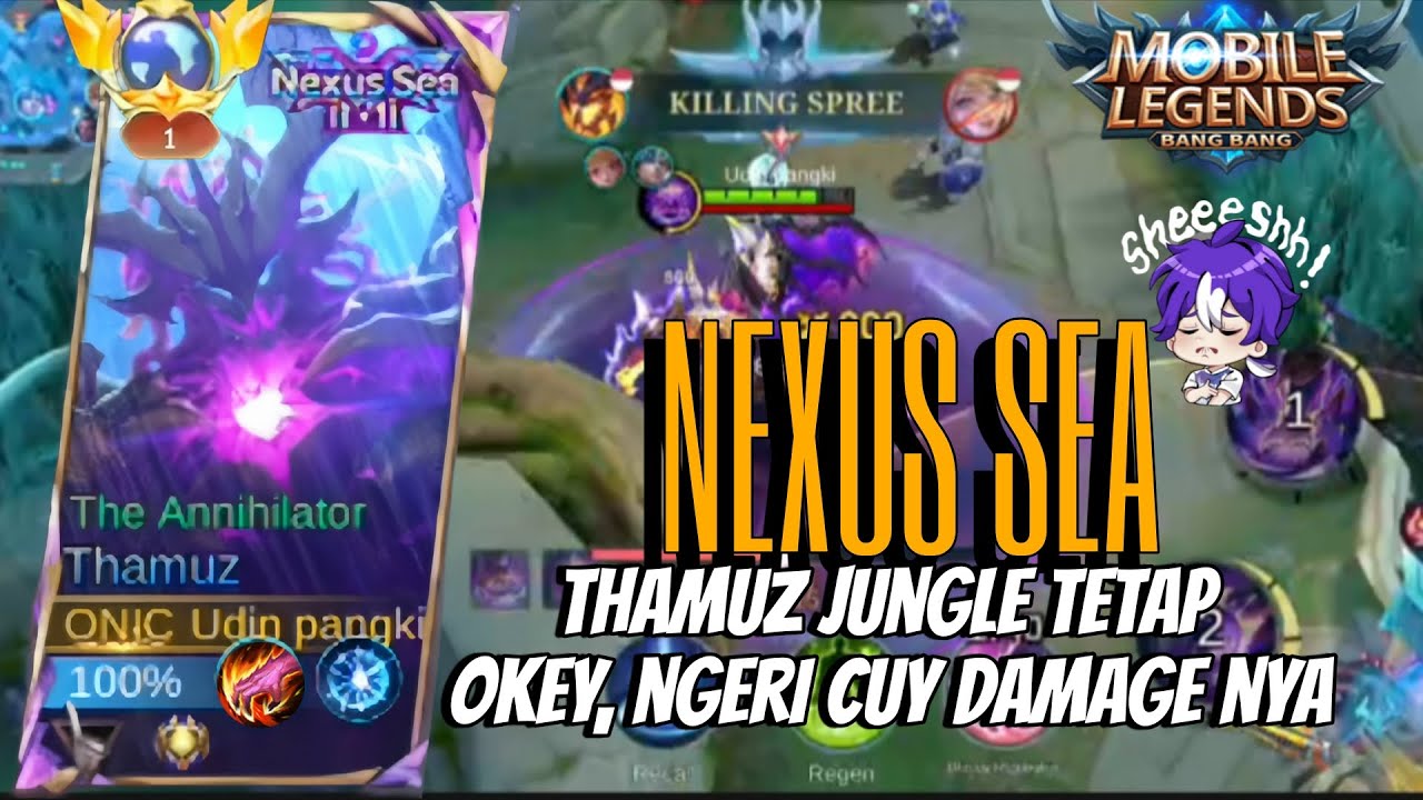 THAMUZ JUNGLER ❗BAR BAR PARAH CUYY,JUNGLER META TERBARU❗