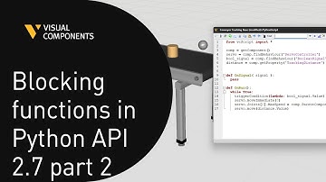 Blocking functions in Python API 2.7 Part 2