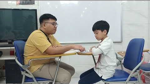 Khôi Nguyên - Test 5 - F1A - Hệ thống Anh ngữ quốc tế Nemo - Tiếng Anh trẻ em 4-15 tuổi.