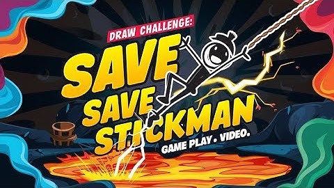 Draw Challenge:Save Stickman Game Play Video @BDEasygaming Funny Gameplay Video