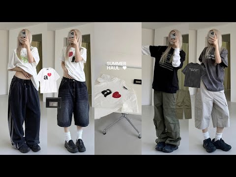 여름 반팔 낋여왔어요~ 👕🪡 데일리로 입기 좋은 11 ITEMS SUMMER HAUL