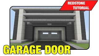Garage Door [3 High Expandable Door] "tutorial" (minecraft Xbox/ps3 Tu16)