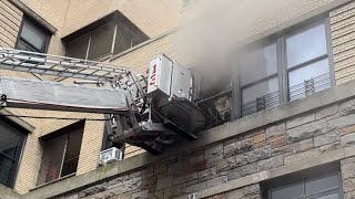 🌟 EARLY ARRIVAL 🌟 FDNY Manhattan 10-75 Box 1688 Fire on the 1st Floor of a 7 Story MD