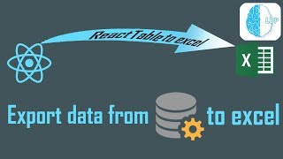 How to export HTML table from Reactjs to Excel