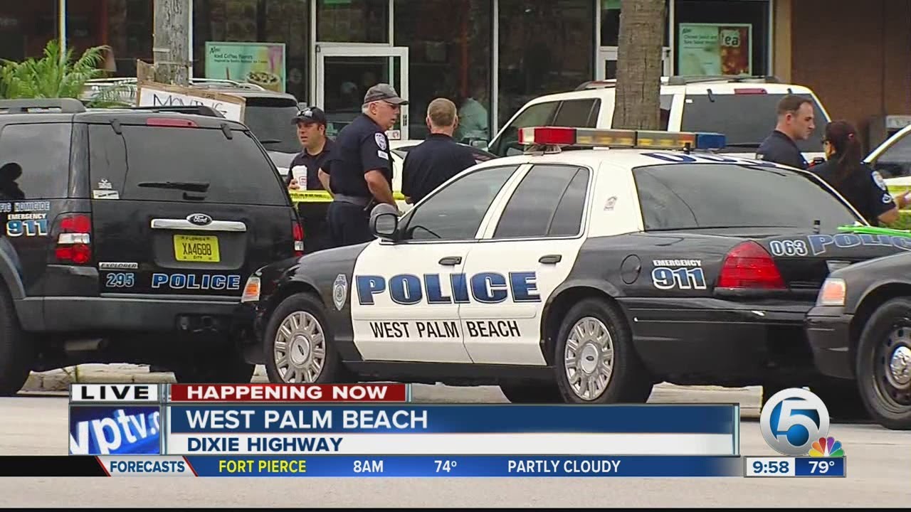 West Palm Beach police investigate officer-involved shooting - YouTube