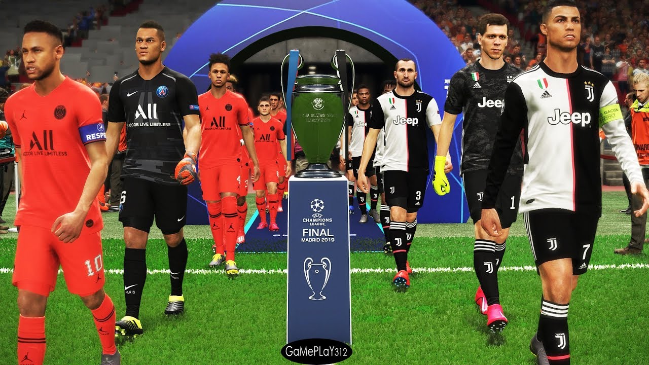Juventus vs PSG  Final UEFA Champions League 2020 UCL  Neymar vs