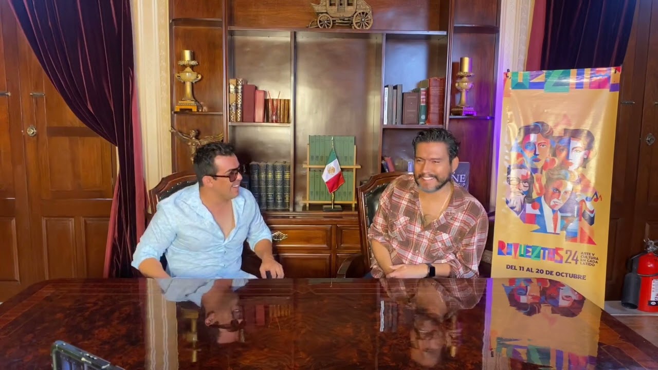 Evelio Moreno nos sorprende con sus artes plásticas en Revueltas 2024