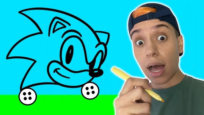 Transforme sua paixão pelo Sonic em arte! Aprenda a desenhar e