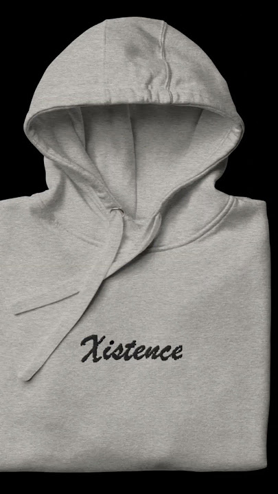 Xistence Name Logo Pulliver Hoodie (Gray)