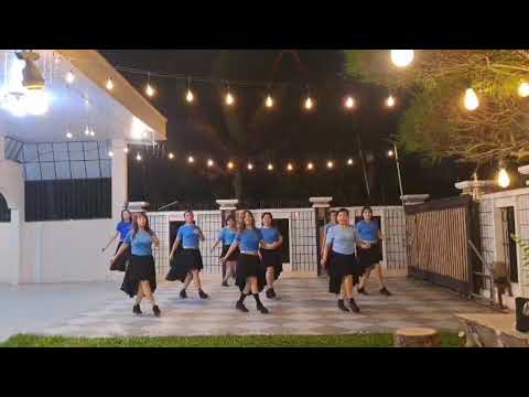 SHI JIAN HUI HUI DA  (line dance) Choreografer: Stev ( INA )   demo by SLD