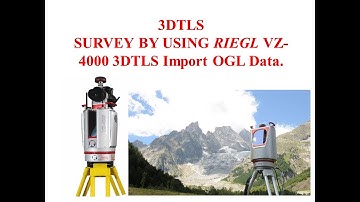 How to use Riegl software for Import OGL Data
