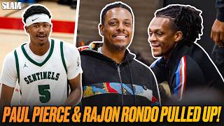 Download Lagu Best Scorer in HS Drops 43 PTS in front of Paul Pierce \u0026 Rajon Rondo 🚨😮‍💨 MP3