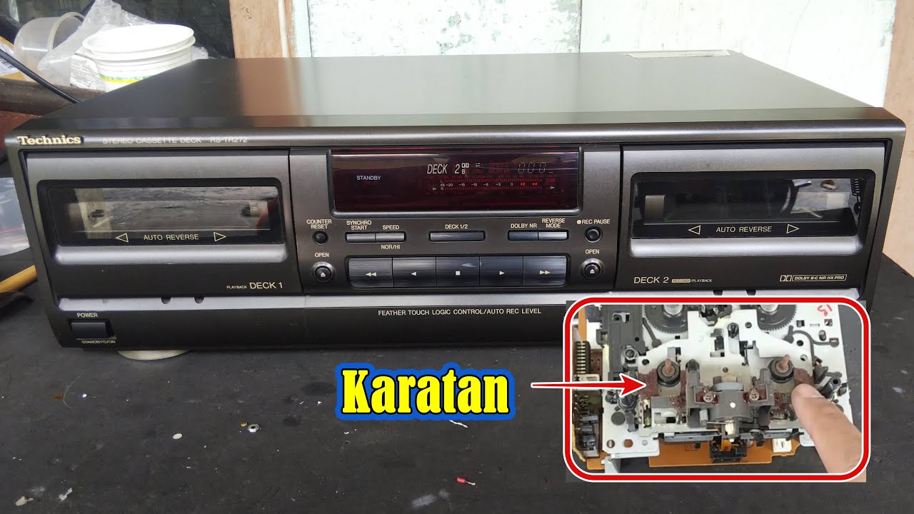 Kit 3 Courroies Pour Platine Cassette Technics RS-277 – Qualité Supérieure