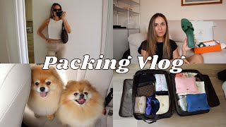 Pack with me for a weekend trip to Geneva, Triangl &amp; Hermes haul