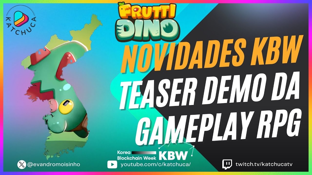 Kbw Max FRUTTI DINO solta Informações direta da KBW e Teaser Demo da GAMEPLAY ...