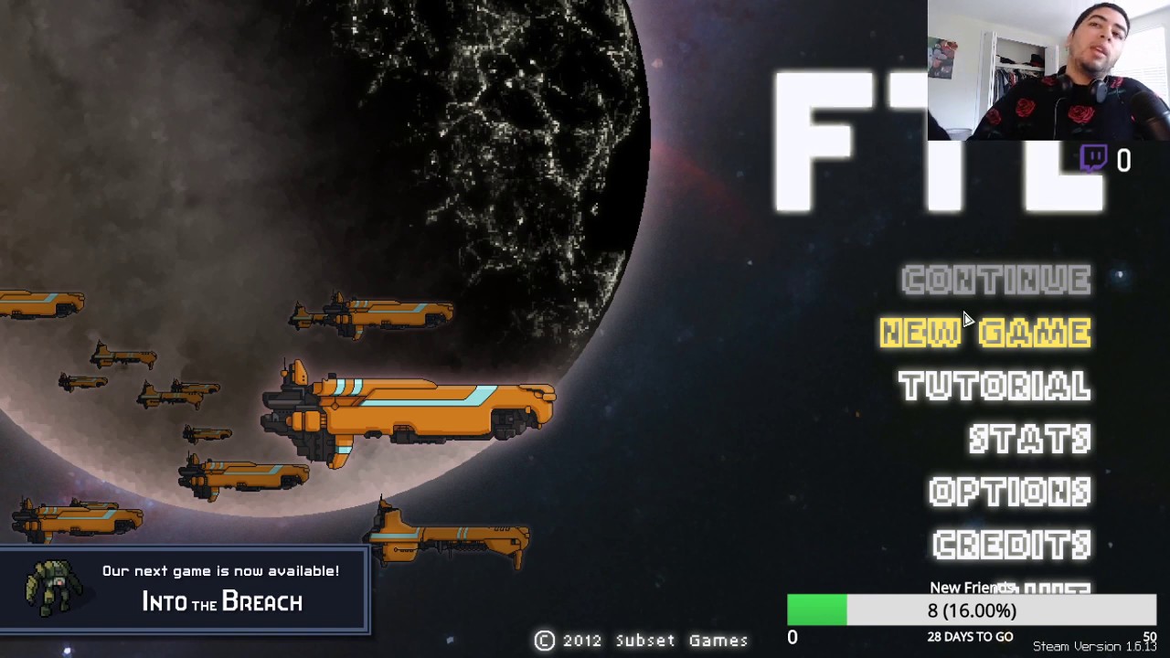 Playing one of the best games out right now (FTL Faster Than Light