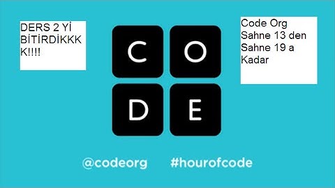 code org ders2 yi BİTİRDİKK! sahne 13 den sahne 19 ya kadar çözümleri #3