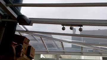 Cobertura retrátil com sensor de chuva 2