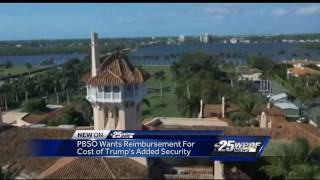 PBSO wants reimbursement for cost of Trump's added security