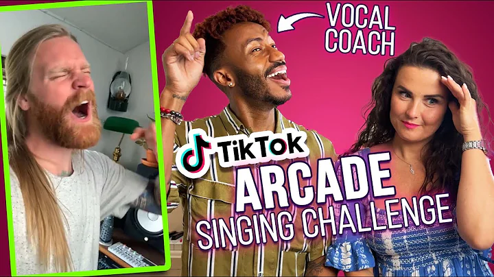 Vocal Coach Learns the ARCADE SINGING CHALLENGE