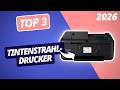 Der beste TINTENSTRAHLDRUCKER 2026 | TOP 3 Tintenstrahldrucker im Vergleich