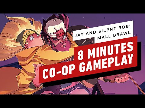 The First 8 Minutes of Jay and Silent Bob Mall Brawl Co-Op Gameplay