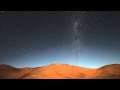 Night falling on paranal chile 720p