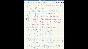 Vật lý đại cương 1 - Bảo toàn cơ năng