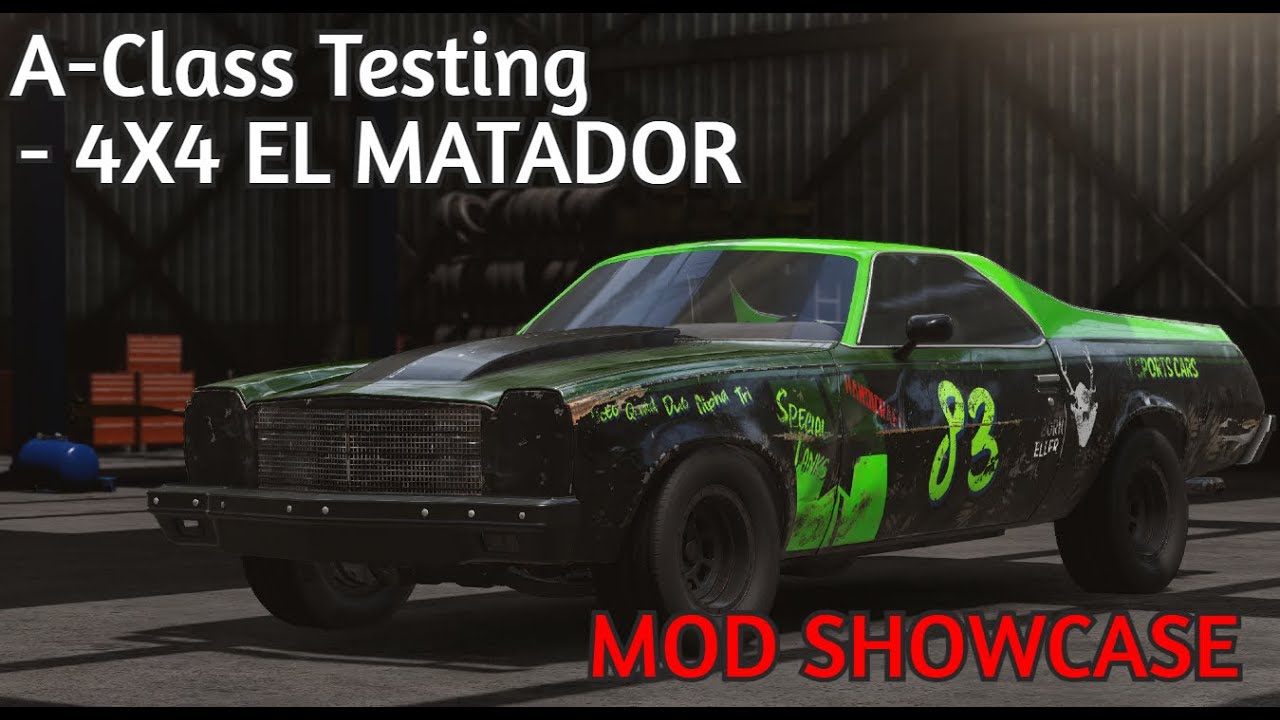 WRECKFEST MODS - 4X4 EL MATADOR TESTING - YouTube