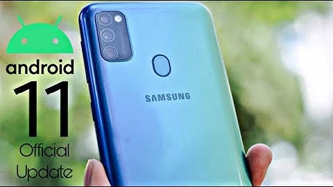 Samsung Galaxy M30s Android 11 ONE UI 3.0 Official Update