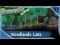 Terraria | Speed Build | Woodlands Lake