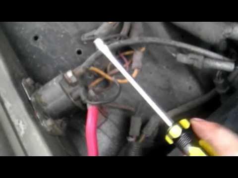 How to Jumpstart a Starter Solenoid  