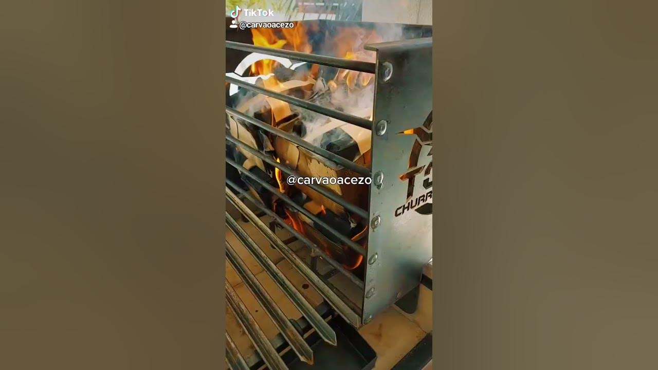 Carvão Acezo - Caixas na parrilla Toro Churrasqueiras