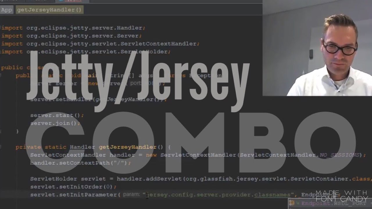 How To Setup Jetty with Jersey in a Java 8 WebApp. - State of Software YouTube