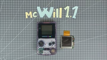Modding | Gameboy Color Backlight LCD from McWill