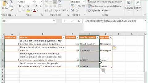 Fonctions de recherche Excel : RECHERCHEV vs. INDEX/EQUIV - Ce qu