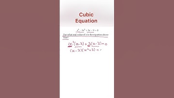 Cubic equation #math #sat #act #est #american_diploma  #shorts #khnowledge #easymaths #tricks