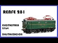 Locomotora: Renfe 281 de Electrotren ref. 2764 con El Taller del Modelista
