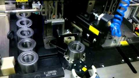 Bearing Inspection (OD and Squareness) machine