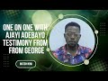 George Testimonial | One-on-One Internet Sales & Marketing Training Success Story