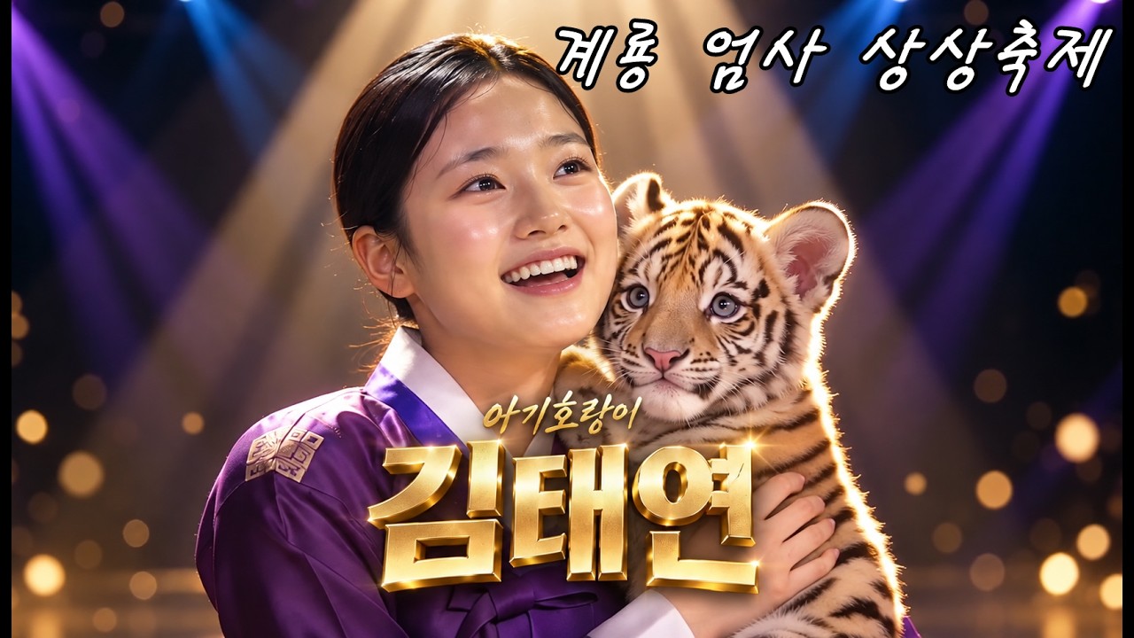 계룡 엄사 상상축제에서 김태연 축하공연 고화질 전체영상 #kpop #트로트 #김태연