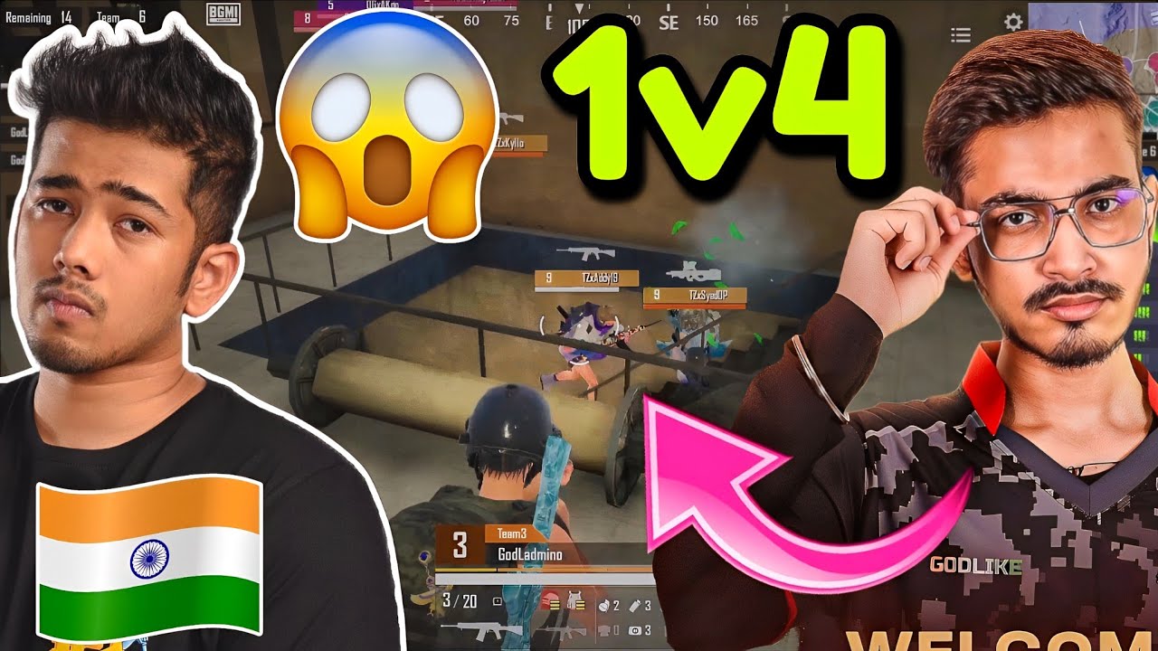 🇮🇳Admino 1v4 Team Zero 🥵 GodL vs TX Drop Clash 🔥🔥 - YouTube