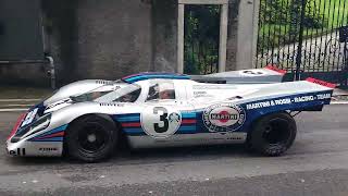 Martini Porsche 917 on the street of Cernobbio - Concorso d'Eleganza 2023