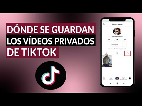 ¿En dónde se guardan los vídeos privados de TIKTOK y cómo descargarlos?