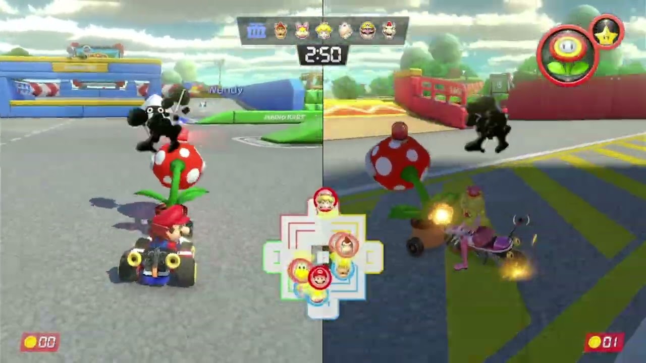 MarioKart 8 Deluxe - Renegade Round Up Battle 2 players